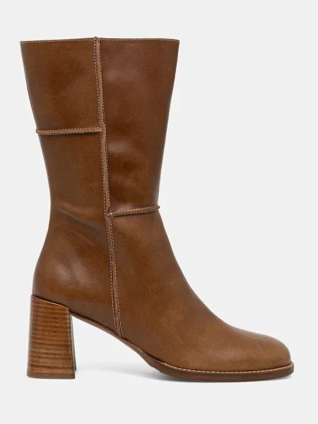 Кожаные ботинки Billi Bi коричневые