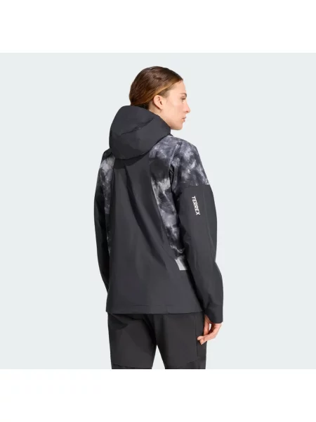 Bunda Terrex Xperior Layer Hybrid PRIMEKNIT Spray Dye CLIMAPROOF černá