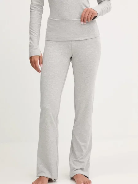 Hlače za jogo Casall Sublime siva