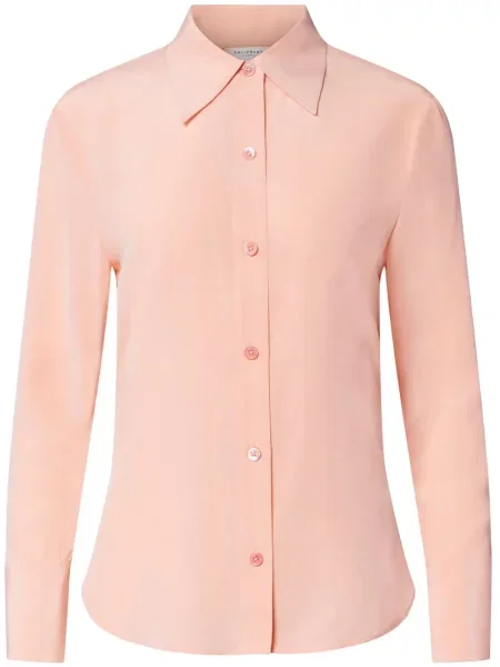 Cămașă Equipment de mătase roz
