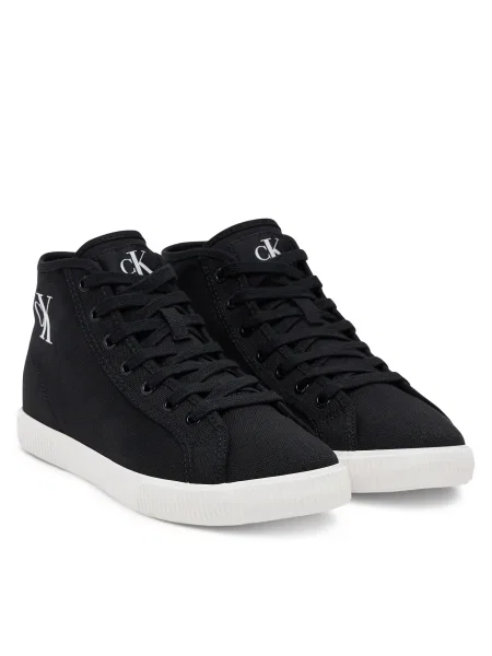 Sportcipők Calvin Klein Jeans Ess Vulc Mid Cv Mg Wn fekete