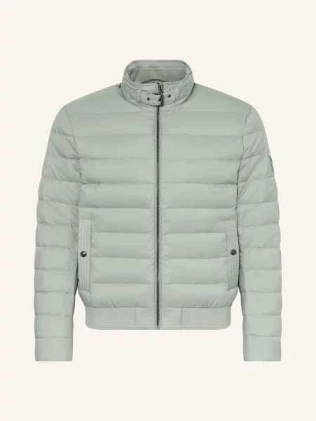 Belstaff Lehká Péřová Bunda Circuit světle zelená