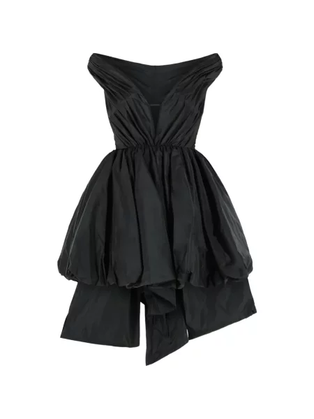 Rochie Blumarine cu volane asimetrică negru