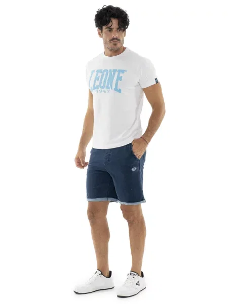 Szorty Leone Denim niebieskie