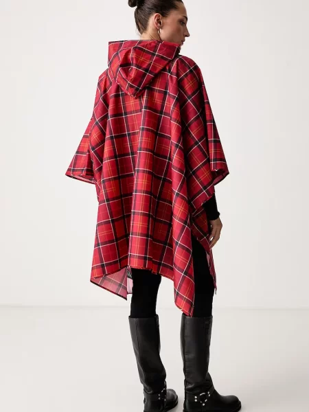 Barbour köpeny piros