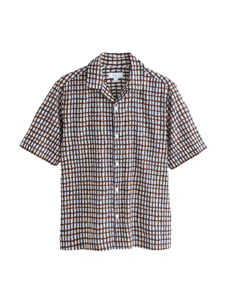 Next Košile námořnická modř / červená bílá