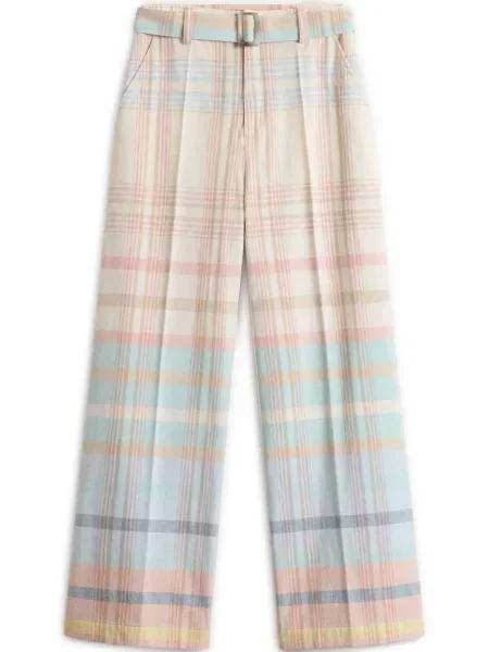 Spodnie Woolrich w kratkę