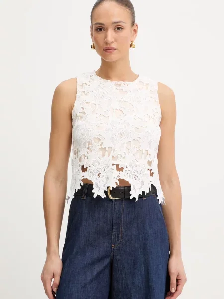 Fracomina bluză alb