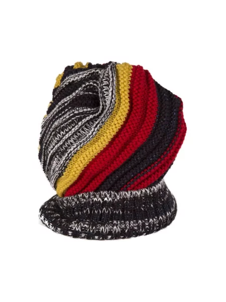 Czapka Missoni w paski z paskiem