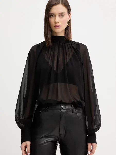 Halenka Guess AUDRINE vzorovaná černá