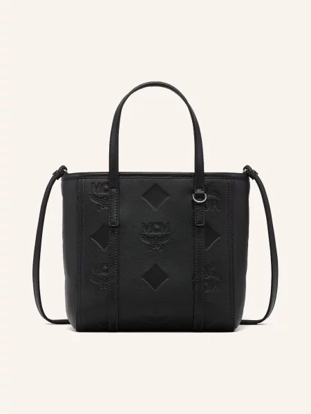 Mcm Kabelka Toni Mini / stříbrná černá
