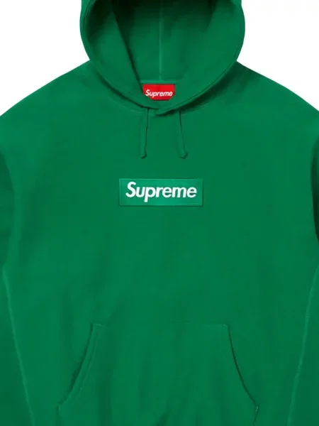 Hanorac cu glugă Supreme verde