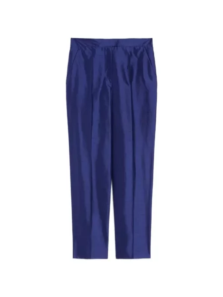 Pantaloni Max Mara albastru