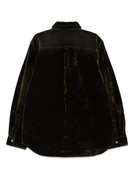 Cămașă Helmut Lang clasică verde