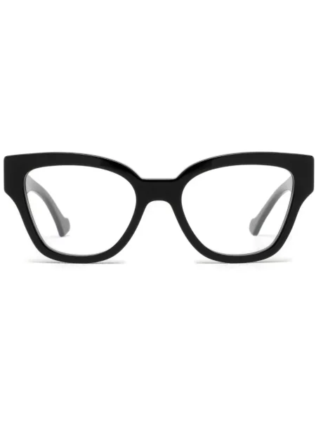Ochelari de soare Gucci Eyewear cu imprimeu geometric negru