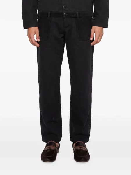 Pantaloni Ymc de catifea cord negru