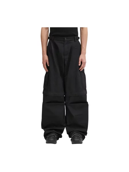 Spodnie Double-Edged Sword w fasonie cargo czarny