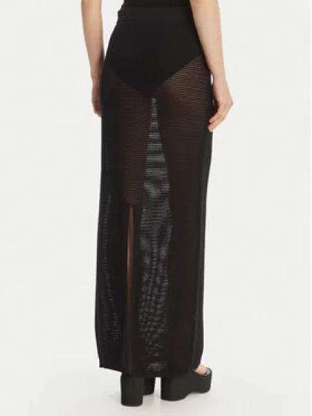 Seafolly Maxi szoknya Beach Edit fekete