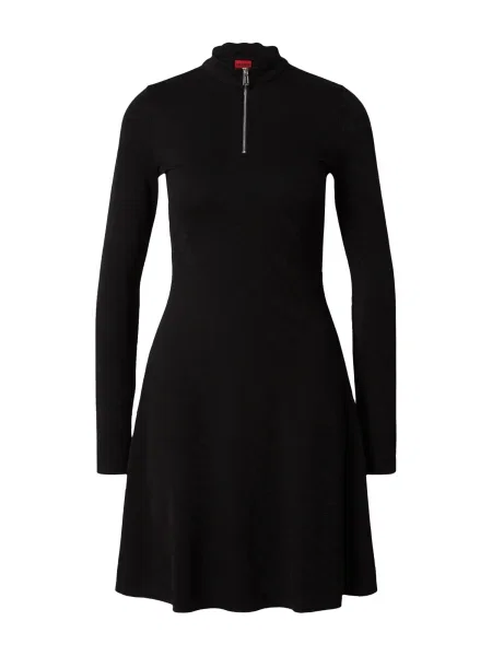 HUGO Rochie Nessira negru