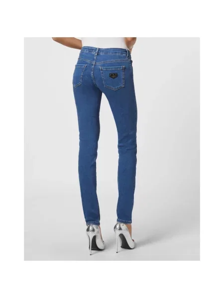 Jeansy Philipp Plein niebieskie