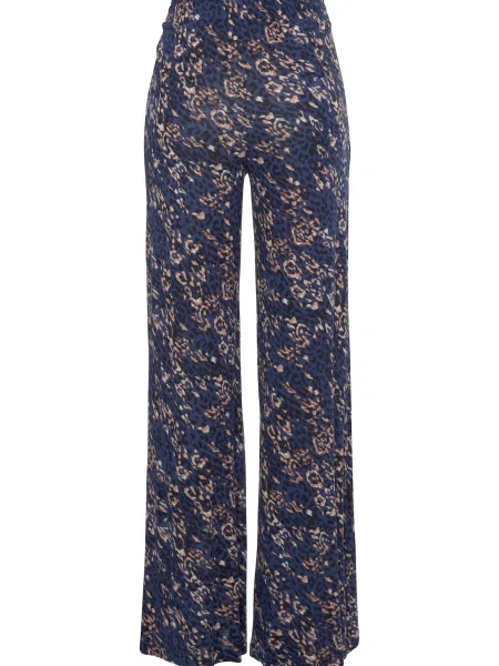 VIVANCE Pantaloni bleumarin bronz