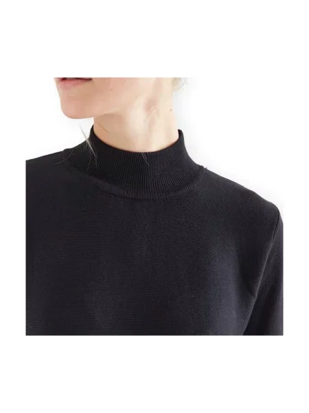 Pulover Compania Fantastica tricotate negru