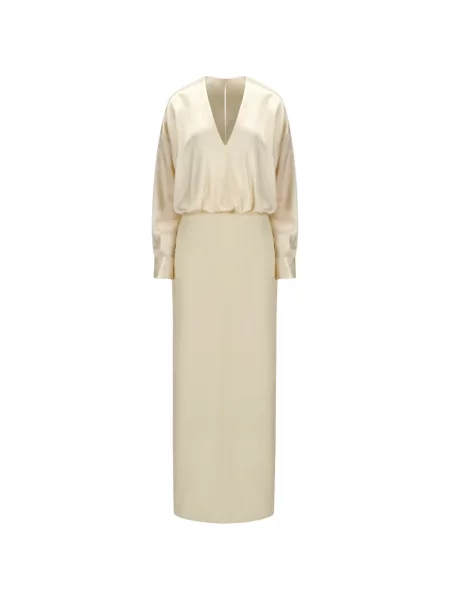 Rochie maxi The Arkow cu decolteu în V