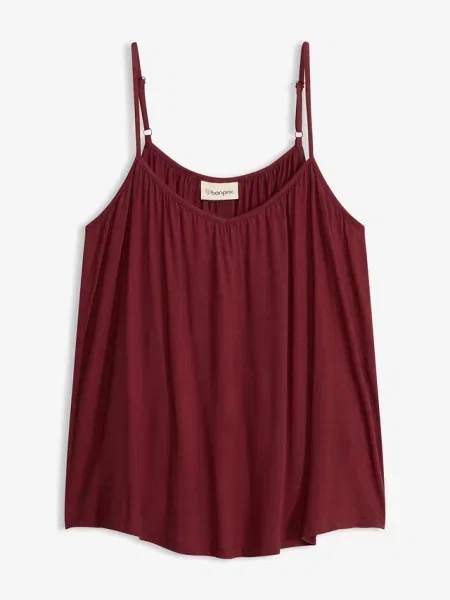 Top Bonprix czerwony