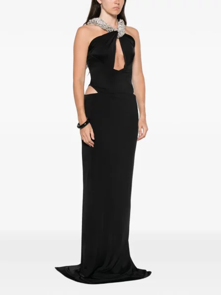 Rochie maxi The New Arrivals Ilkyaz Ozel negru