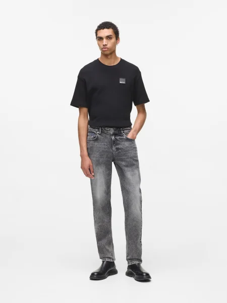 KARL LAGERFELD JEANS Traperice traper crni