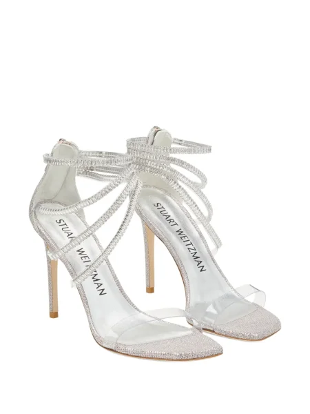 Sandale Stuart Weitzman argintiu