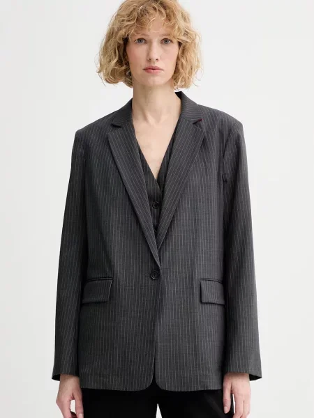Rag & bone sacou cu vestă de femei cu lână Jennifer gri