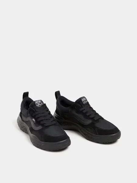 Замшевые кроссовки Vans черные