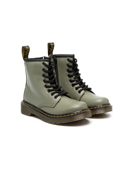 Botki dziecięce Dr. Martens zielone