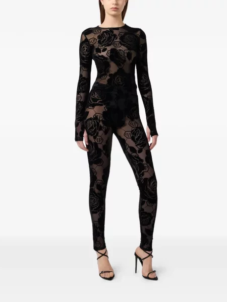 Leggings Philipp Plein negru