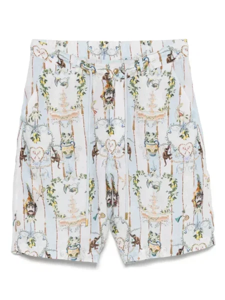 Pantaloni scurți Camilla de in albastru