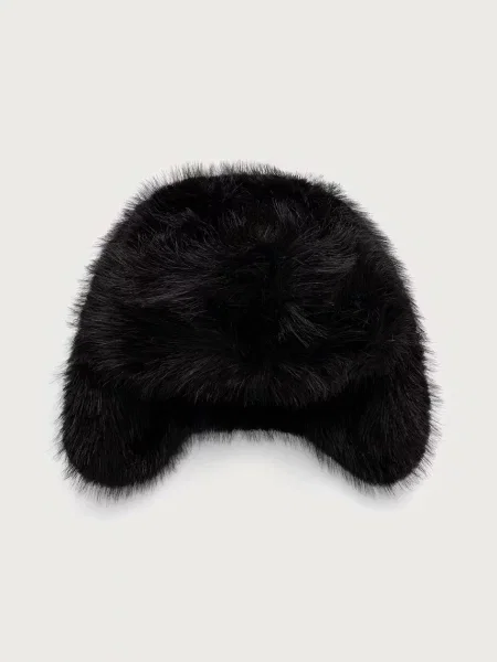 Bomboogie căciulă cu urechi pentru femei negru