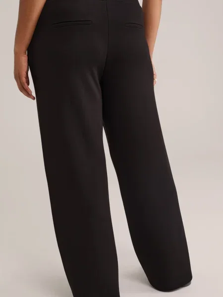 WE Fashion Pantaloni negru