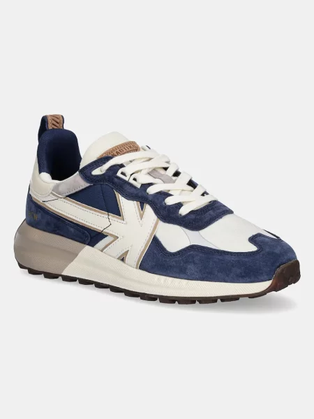 Sneakersy Kaotiko zamszowe niebieskie