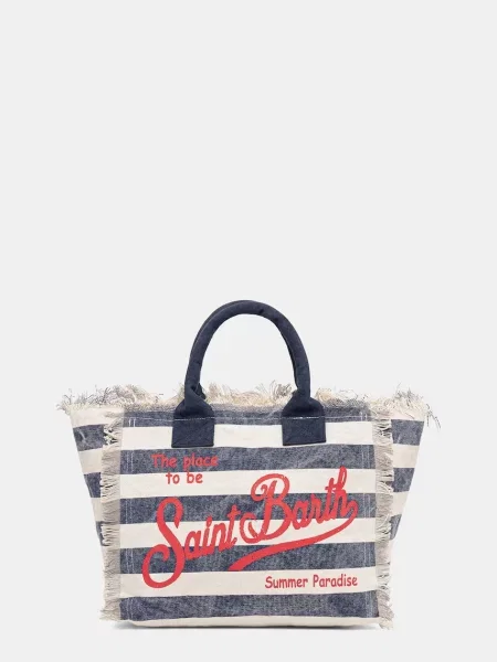 Saint Barth torebka tote granatowa