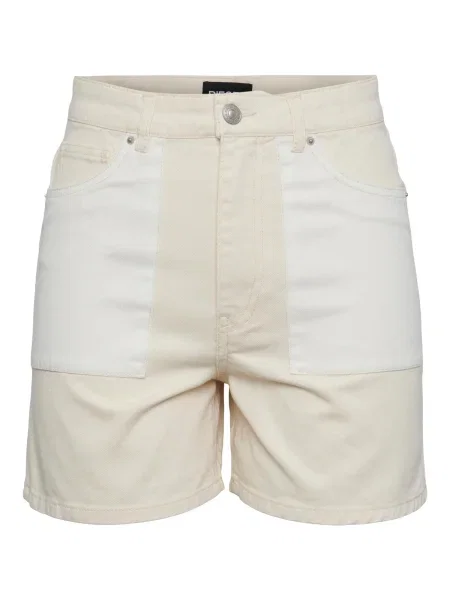 PIECES Jeans KAJA gri deschis alb