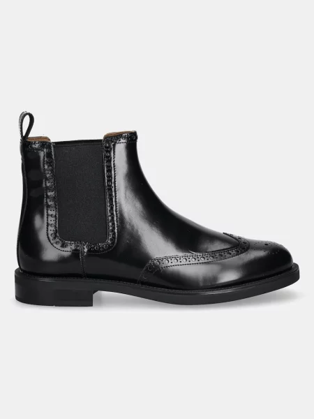 Brogues Tommy Hilfiger din piele negru