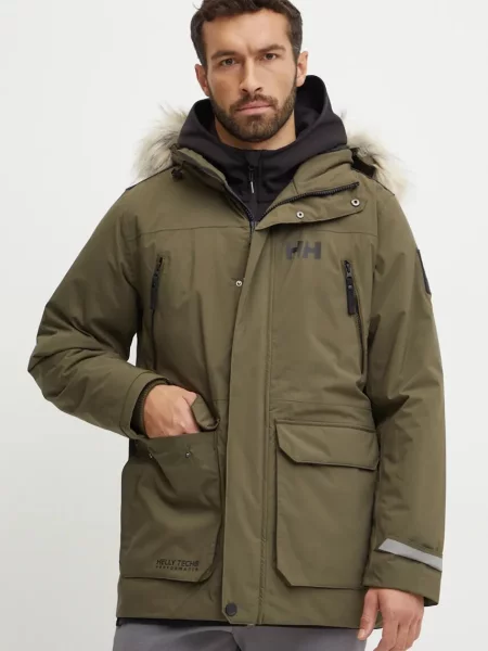 Helly Hansen kurtka zielony przejściowa czarna