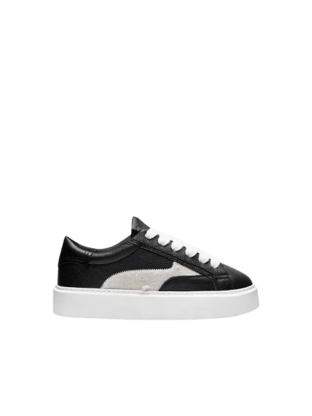 Sneakersy Reternity skórzane czarne