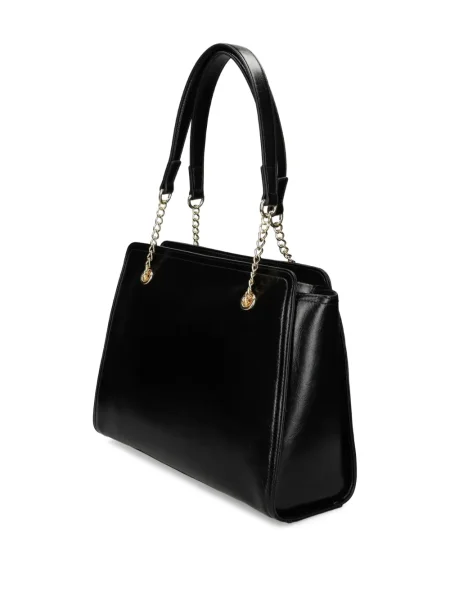 Τσάντα Love Moschino με καρφιά μαύρο