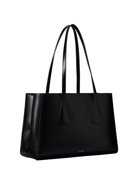 Blugi Calvin Klein business din piele negru
