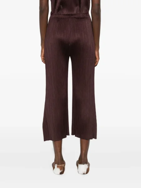 Pantaloni Pleats Please Issey Miyake maro