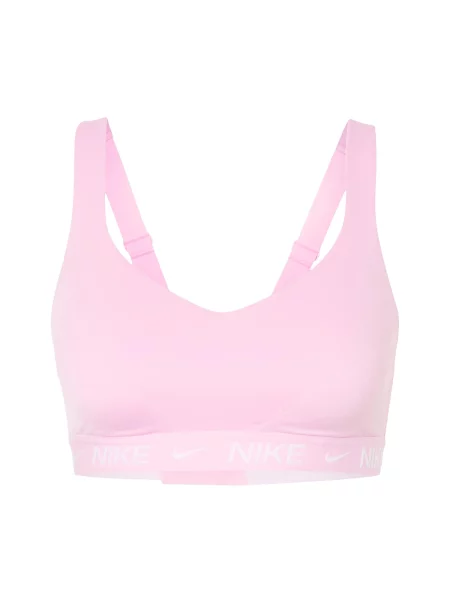 NIKE Sutien sport INDY roz alb