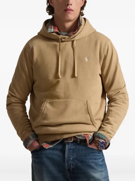 Șapcă Polo Ralph Lauren cu broderie din țesătură twill în carouri albastru