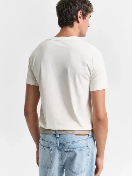 Футболка Gant белая